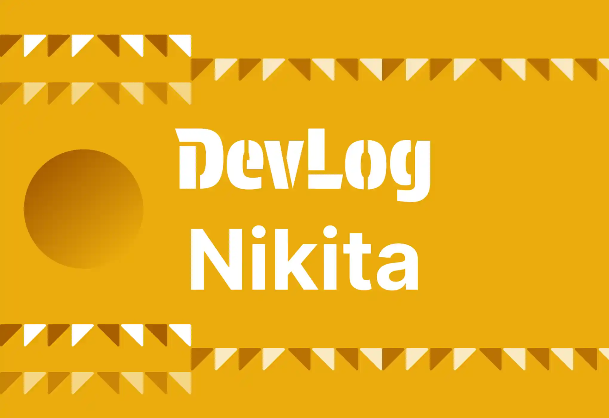 Логотип DevLog Nikita